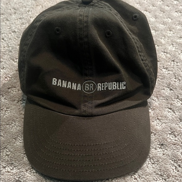 Banana Republic Other - Banana Republic Dark Brown Baseball Cap